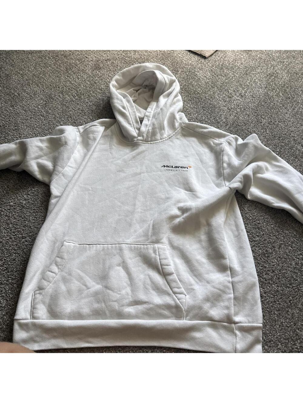 McLaren Men's White Hoody